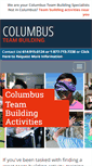 Mobile Screenshot of columbusteambuilding.net